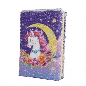 Magic Sequin Glitter Notebook