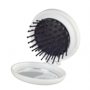 Pocket Hair Comb with Mirror