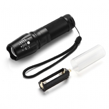 Zoomable LED Tactical Flashlight