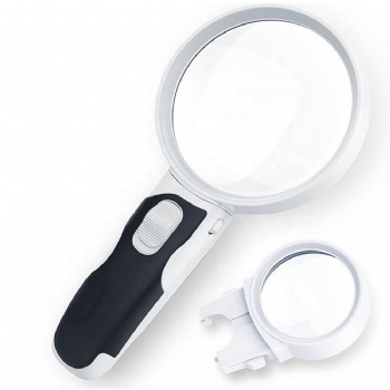 LED Magnifying Glass Set With 2-Lens