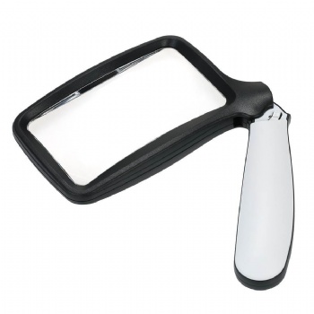 2X Handheld Folding Reading Magnifier With 5 Led