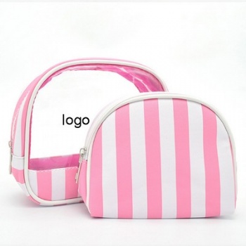 2 PC travel cosmetic bag