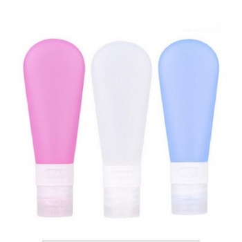 Squeezable Silicone travel bottles sets