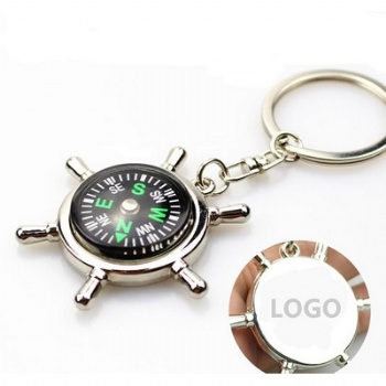 Compass Keychain