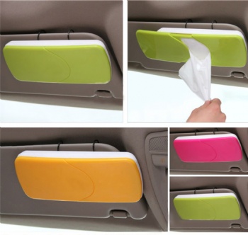 Car Sun Visor Tissue Box Holder