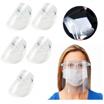 Safety Face Shields with Glasses Frames