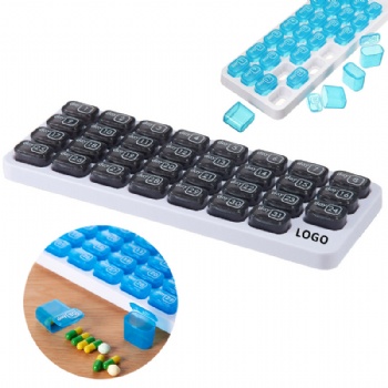 Monthly Pill Organizer Pods 31 Day