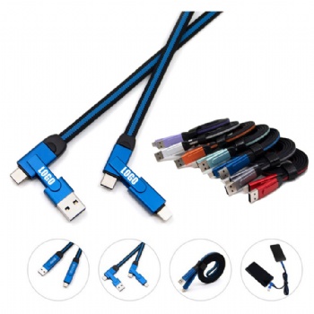 6 in 1 Quick 3A Charging Cable and Data Transfer