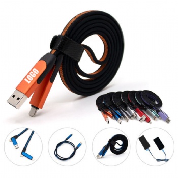 6 in 1 USB Charger Cable 3A Fast Charging