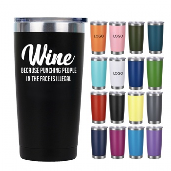 20 Oz Vacuum Insulated Tumbler With Lid