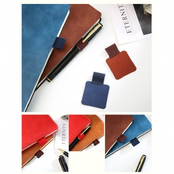 Self Adhesive Pen Clip with Elastic Loop For  Notebooks