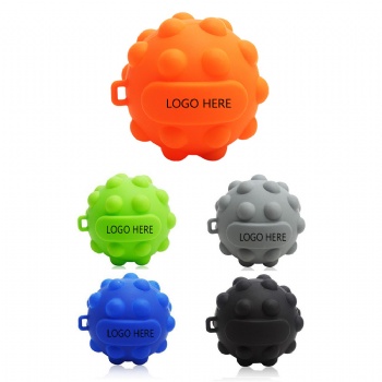 Stress-Relieving Silicone Popper Ball