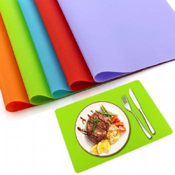 Heat-Resistant Silicone Place Mat 23 5/8''Lx 15 6/8''W