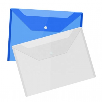 Clear File Folder Packet with Button