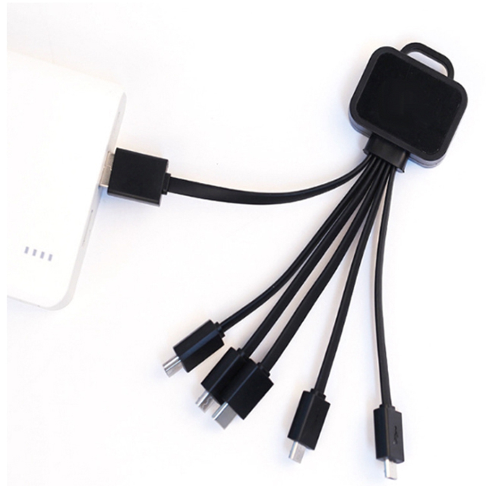 5 In 1 LED Multi Charging Cable