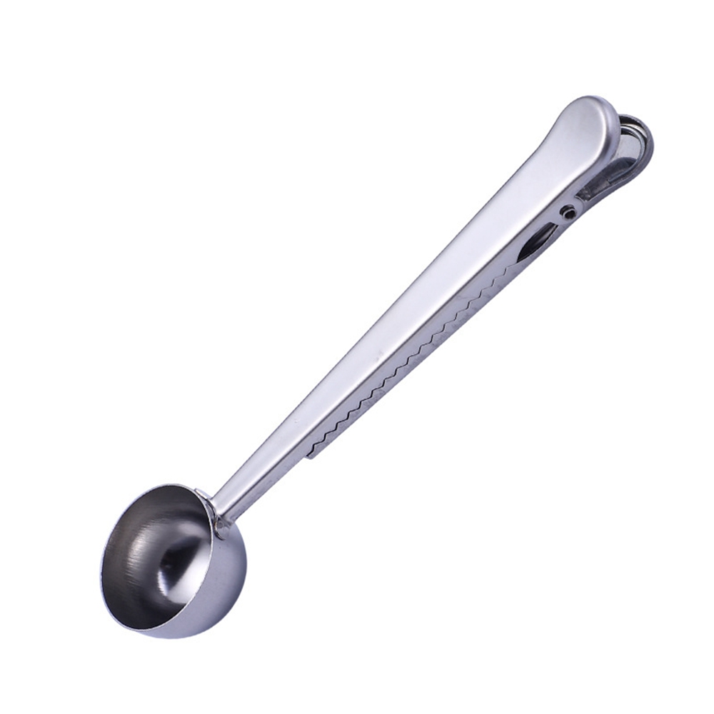 Stainless Steel Scoop With Bag Clip