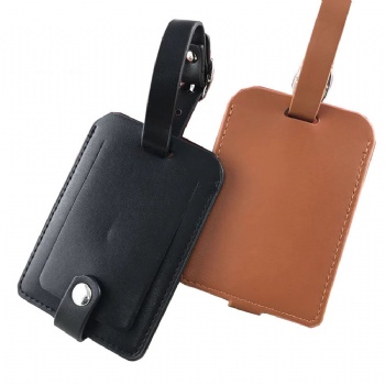 Leather Luggage Name Tag