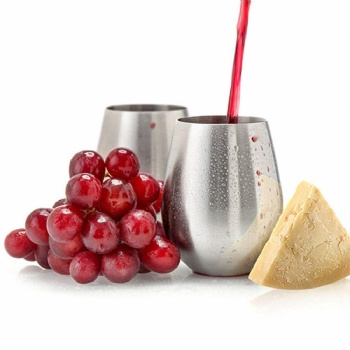 18 Oz. Stainless Steel Wine Tumbler Cup