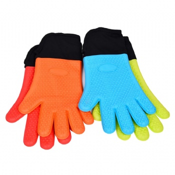 Silicone Heat Resistant Cooking Gloves