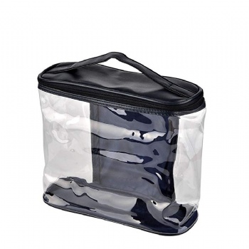 Travel Toiletry Bag Clear PVC Cosmetics and Toiletries Organizer Bag