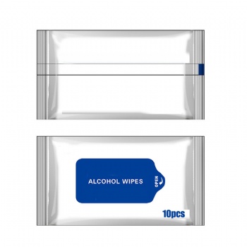 10pack Antibacterial Alcohol Wet Wipes