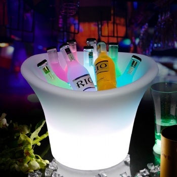 LED Champagne Wine Chiller Ice Bucket