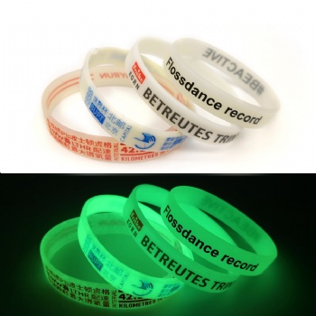 Fluorescent Silicone Bracelets