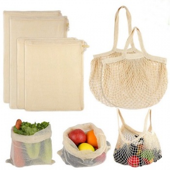 Biodegradable Organic Cotton Bags for Fruit Vegetable