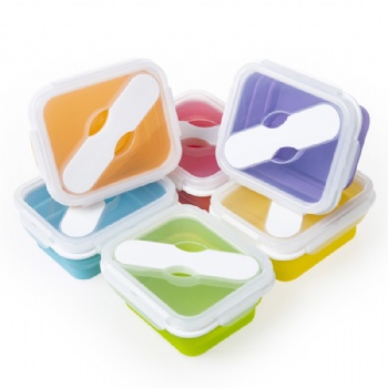 Collapsible Silicone Food Storage Container