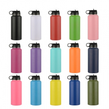32 Oz Durable Stainless Steel Water Bottle for Hiking and Camping
