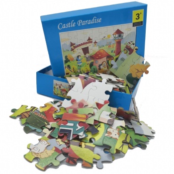 50-Pieces Custom Full-Color Jigsaw Puzzle
