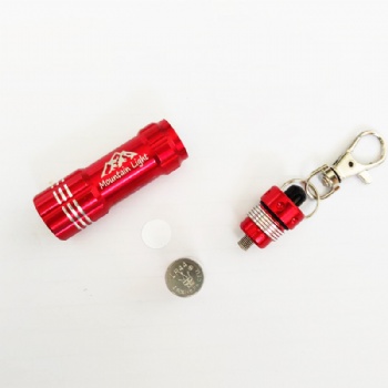 3 LEDs Mini Keychain Flashlight