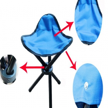 Portable ultra light folding tripod stool