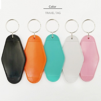 ABS Diamond Shaped Plastic Key Tag