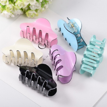 Acrylic Hair Clip Large Candy Color