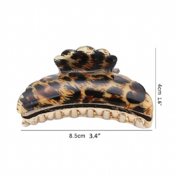 8.5CM Leopard Big Grab Clip