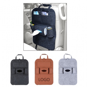 Multi-Functional Felt Car Organizer for Busy On-the-Go Lifestyles