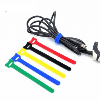 Nylon Hook And Loop Cable Tie Wraps