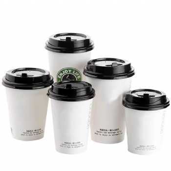 Hot Paper Cups With Lid