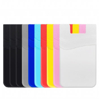 Silicone Phone Wallet With Two Pockets