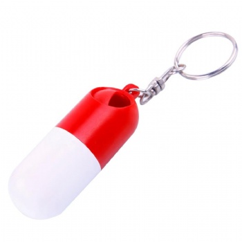 Pill Case Keychain
