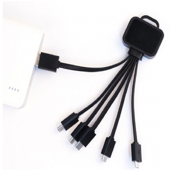 5 In 1 LED Multi Charging Cable